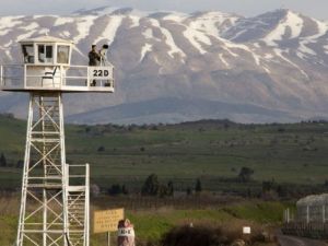 مركز مراقبة للقوات الدولية في هضبة الجولان
