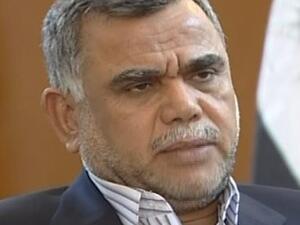 هادي العامري وزير النقل العراقي والامين العام لمنظمة بدر 