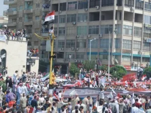 تظاهرة في حماة