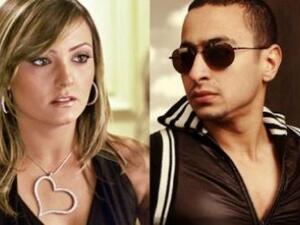 Egyptian singer Hamada Hilal and actress Bushra.