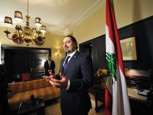 رئيس الحكومة اللبناني السابق سعد الحريري في لاهاي
