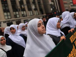Pankaj Mishra points to moral narcissism and a &#039;rather weird obsession with head scarves&#039;