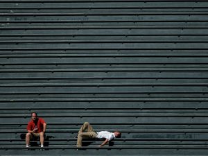 Laborers forced to work under the midday Gulf sun can suffer heat exhaustion and other heat-related complications.