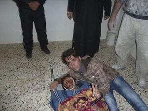 جثة قتيل في بلدة حولة قرب حمص