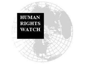 شعار منظمة هيومان رايتس ووتش