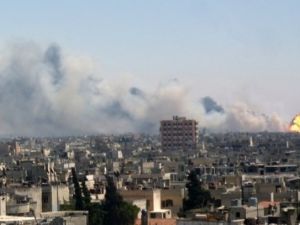 انفجار ضخم في حمص