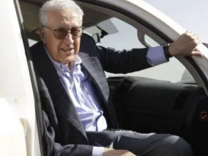  المبعوث الدولي الى سوريا الاخضر الابراهيمي