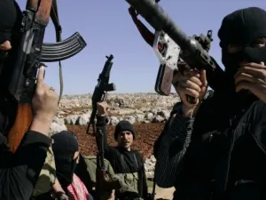 عناصر من الجيش الحر في ادلب