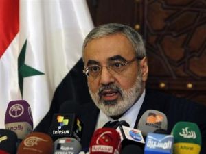 عمران الزعبي وزير الاعلام السوري
