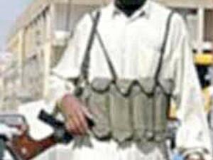 صورة غير مؤرخة لابو درع في مدينة الصدر 
