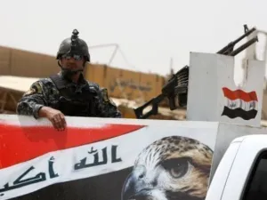 جندي عراقي في بغداد