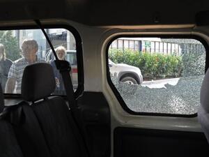 Car hit in Israel
