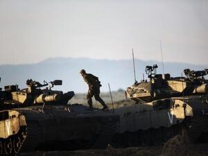 دبابتان اسرائيليتان في الجولان السوري المحتل