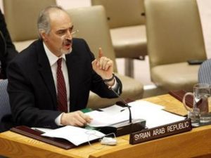 بشار الجعفري سفير سوريا لدى الأمم المتحدة
