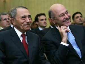 رئيس الوزراء الكردي برهم صالح ونظيره الاردني معروف البخيت