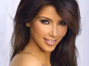 Kim Kardashian and her cat