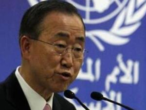  الامين العام للامم المتحدة بان كي مون 
