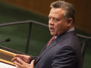 King Abdullah II of Jordan addresses Amman's ICT community