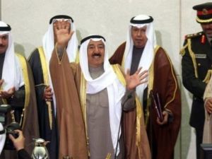 امير الكويت في افتتاح البرلمان