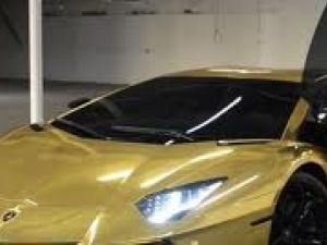 The Aventador can reach 100kph in under three seconds (Courtesy of Lamborghini)