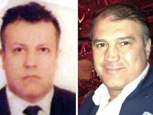 A composite of two undated file pictures obtained from the Turkish Ihlas news agency shows Turkish Airlines pilot Murat Akpinar (R) and his co-pilot Murat Agca, kidnapped on August 9, 2013 in Beirut. (IHLAS NEWS AGENCY / IHA / AFP)