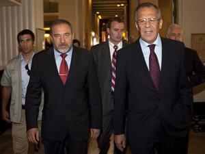 Avigdor Lieberman and Lavrov