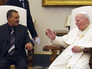 'Saleh has misruled Yemen for more than 30 years' and initially was hoping to fix his son up as successor if he couldn't fix the  constitution to ensure he stayed for life.