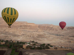 At least 19 tourists have been killed in a hot air balloon crash in the Southern town of Luxor in Egypt 