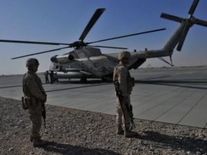 مروحية اميركية مضادة للالغام تتحطم قبالة الشواطىء العمانية 