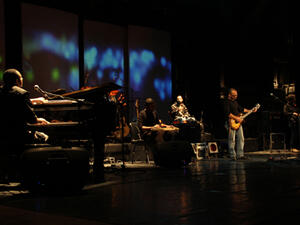 Massar Egbari perform in Biblotheca Alexandrina last December (Photo: Rowan El Shimi)