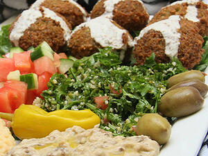 Just Falafel plans to open 160 restaurants in North America over the next five years (Courtesy of CBS)