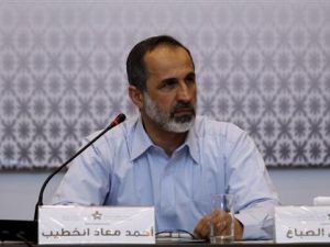 معاذ الخطيب رئيس الائتلاف الوطني السوري المعارض