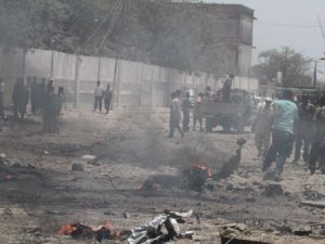 اثار الهجوم في مقديشو