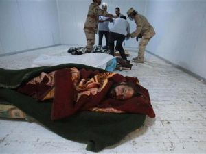  جثة المعتصم بن القذافي في مصراتة
