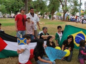 مخيم "فلسطين الجديدة" للعائلات المشردة في البرازيل