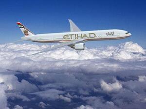 By the end of 2014, Etihad Airways will have 37 aircrafts that will be able to provide the in-flight live news and sports broadcasting (Courtesy of Arab America)
