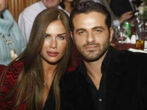 Nicole Saba with hubby Youssef El Khal.