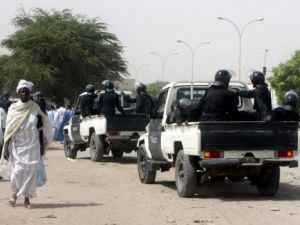 دورية للشرطة الموريتانية في نواكشوط
