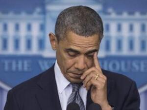 A tearful U.S. President remembers the victims of the Connecticut shooting.