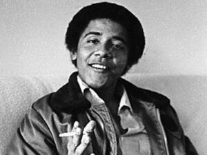 US President Barack Obama, enjoying a cigarette back in the day. (Image courtesy of BuzzFeed)