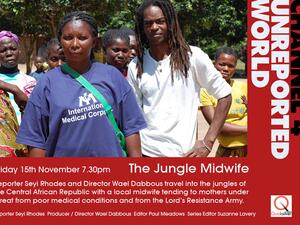 Olga Yetikoua: The Jungle Midwife with the breath of life, as seen on Channel 4's Unreported World