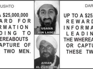 The State Department has long advertised a reward of $25 million for "actionable information" on Osama bin Laden's whereabouts, and Congress had once authorized bumping it to $50 million.