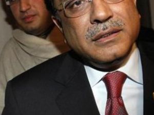الرئيس الباكستاني اصف علي زرداري