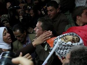 تشييع الفلسطيني مصطفى عبد الرزاق التميمي في النبي صالح
