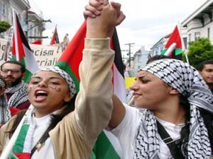 Palestinian rally