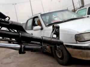 حاجز للشرطة في العراق
