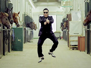 South Korean superstar, Psy.
