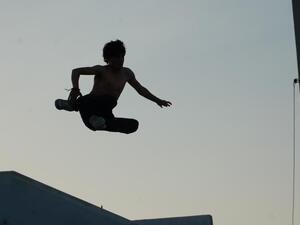 "Qalqilya" shows Palestinian kids expressing themselves through movement. (source: Facebook) 