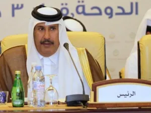 وزير خارجية قطر الشيخ حمد بن جاسم بن جبر آل ثاني 
