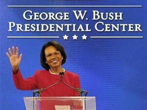 وزيرة الخارجية الأمريكية السابقة كوندوليزا رايس 